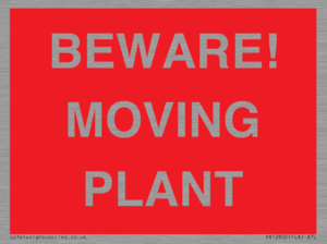 BEWARE! MOVING PLANT